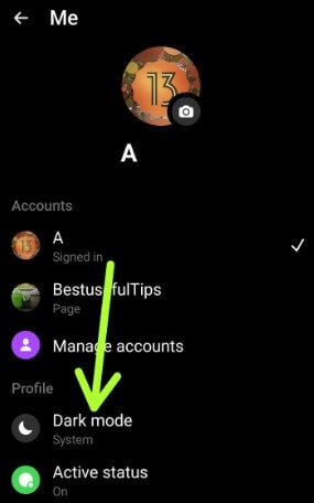 How to Turn On Facebook Messenger Dark Mode on Android Phone