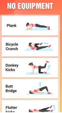 LoseWeight at Home workout app for Android