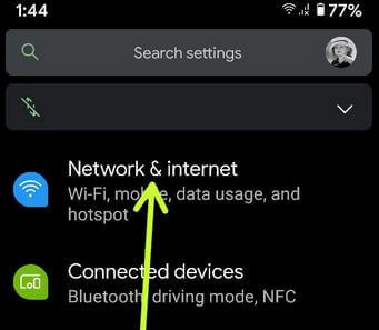 Android 10 WiFi calling settings