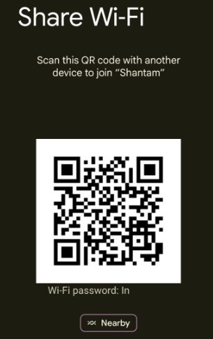 How to Share WiFi Password through QR Code in Samsung