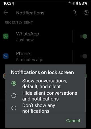 How to Change Lock Screen Notifications Pixel 4a