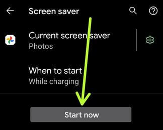 Use screensaver in Android 11 to set multiple wallpapers on lock screen