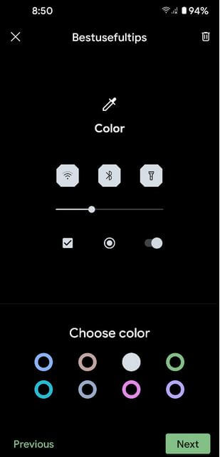 How to Change Accent Color in Pixel 5