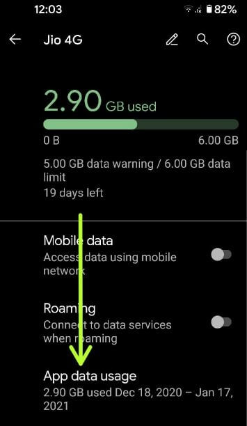 Restrict certain apps using data on your stock Android OS