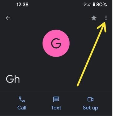 Set ringtone on Google Pixel 5 for individual contact