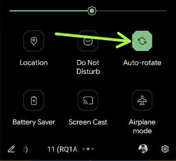 How to Auto Rotate Screen in Google Pixel 5