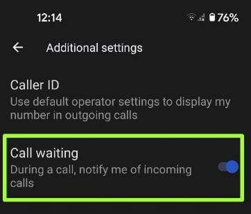 How to Enable Call Waiting on Google Pixel 5