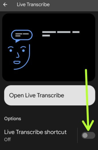 How to Turn Off Live Transcribe in Pixel 6, 6 Pro, 6a, 5, 5a 5G