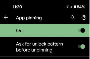 How to Use Screen Pinning in Google Pixel 5