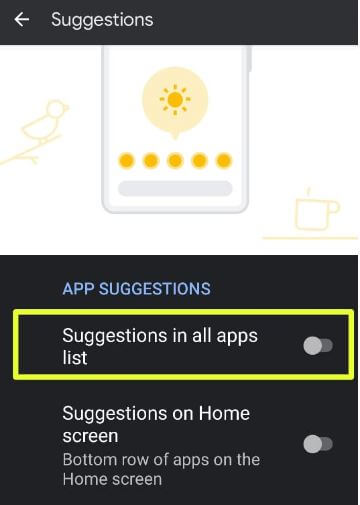 How to Turn Off App Suggestions Pixel 4a 5G