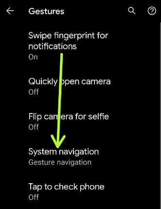 How to Turn on Gesture Navigation in Android 11