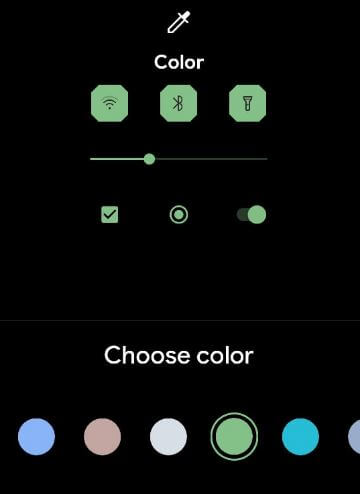 Change Accent Color Pixel 5 Smartphone