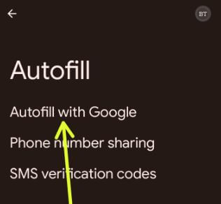How do I Enable Google Autofill