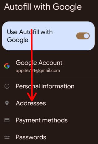 How to Change the Autofill Address in Google Pixels
