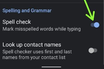 How to Enable or Disable Spell Check on Google Pixel 5
