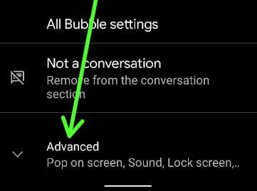 Stop WhatsApp Bubble Notifications (Pop-up) Android 11