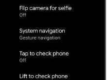 How to Enable Gestures in Google Pixel 5