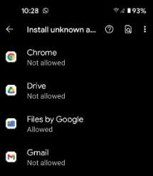 How to Enable Install Unknown Apps in Google Pixel 5