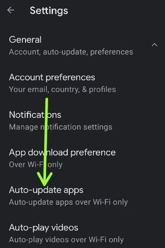 Auto update apps in your Pixel 5 device