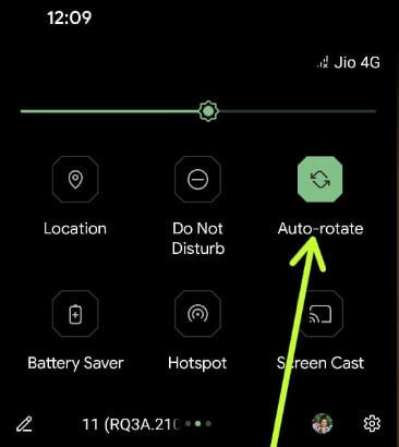 Como ativar a tela de rotação automática no Android 11