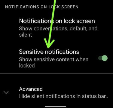 How to Hide Sensitive Notifications When Your Phone Locked on Android 11