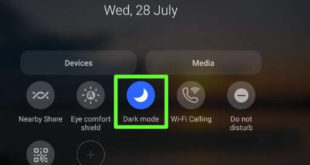 How to Activate Dark Mode in Samsung Galaxy Z Fold2