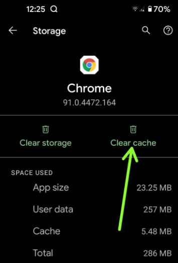 How to Clear App Cache on Android 11