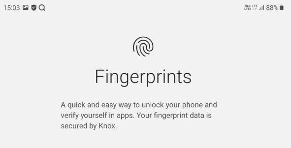 How to Set Up Fingerprint Scanner in Samsung Galaxy Z Fold2