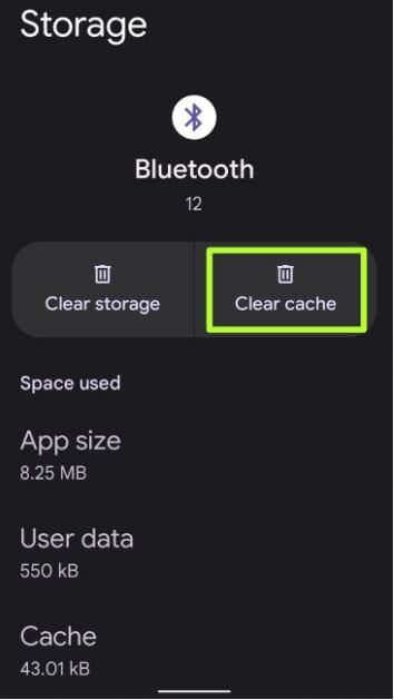 Clear Bluetooth Cache on Google Pixels Devices