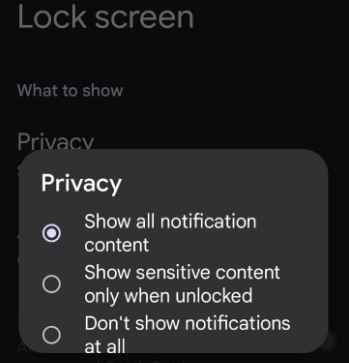 How to Change Notifications on Lock Screen on Pixel 6 Pro