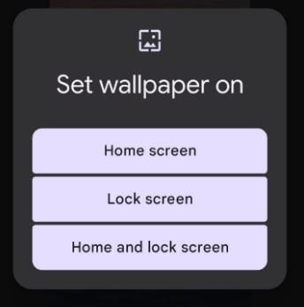 Change my Home Screen Wallpaper on Pixels