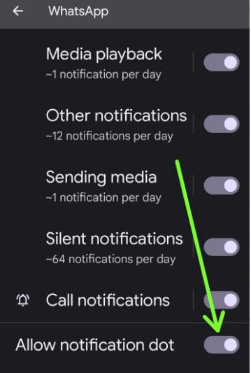 How to Turn On or Off Notification Dots for Specific Apps on Pixel