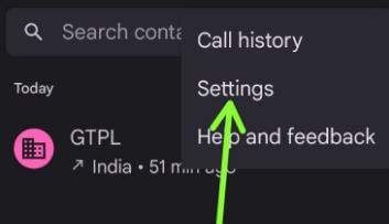 Open phone app on your Pixels to enable caller ID