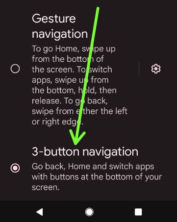 Enable 3-button navigation on your Android 12 to launch Google assistant