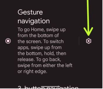 Turn On Gesture Navigation Android 12
