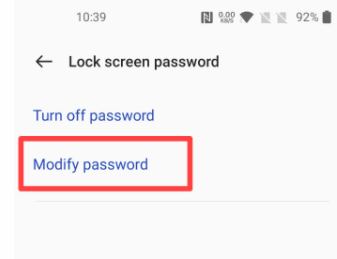 How to Change Lock Screen Password on OnePlus 9 Pro