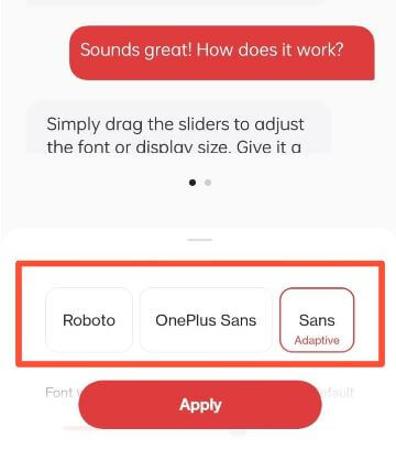 How to Change the Font Style in OnePlus 9 Pro