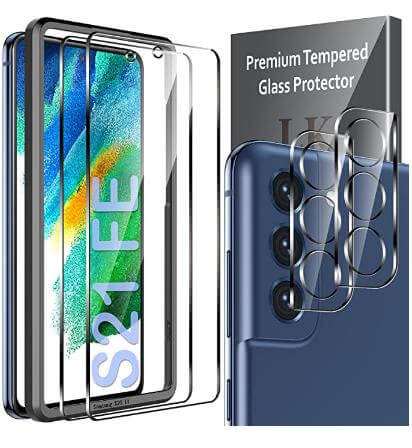 LK Best Screen Protector for Samsung Galaxy S21 FE 5G