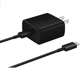 Samsung 45W Super Fast Wall Charger accessories for Galaxy Z Fold 3