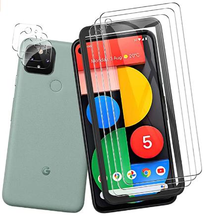 E'QITAYO Best Screen Protector for Google Pixel 5
