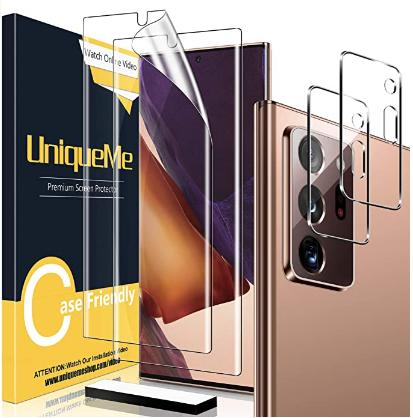 UniqueMe Best Screen Protector for Galaxy Note 20 Ultra
