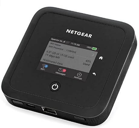 Best 5G mobile hotspot Netgear Nighthawk M5
