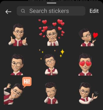 Find your Instagram Avatar stickers on Android