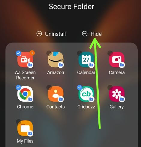How do I Lock an App with a Secure Folder on Samsung Galaxy