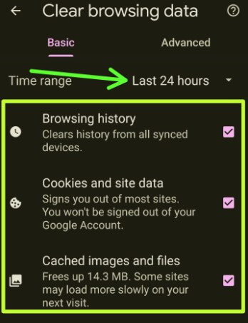 How to Clear Browser Cache on Google Chrome Android Phone
