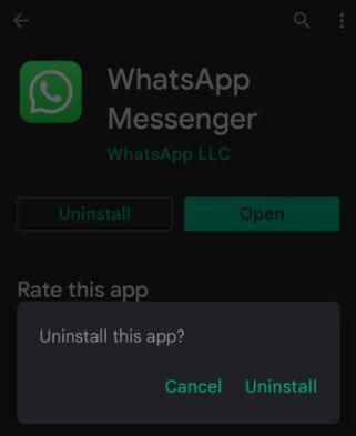 Uninstall App in Android Phone