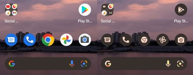 Change icon shape on Pixel 6 Pro Home Screen System App