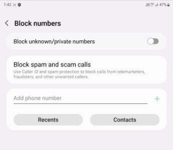 How to Block a Number on Samsung Galaxy Z Fold 3