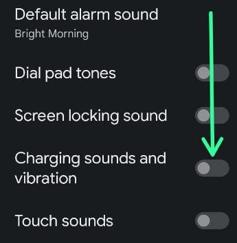 How to Disable Charging Sounds and Vibration on Google Pixels