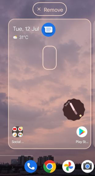 How to Remove Icon from Screen on Google Pixel 6 Pro and Pixel 6